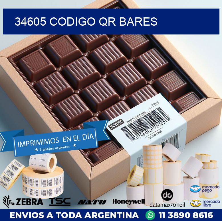 34605 CODIGO QR BARES