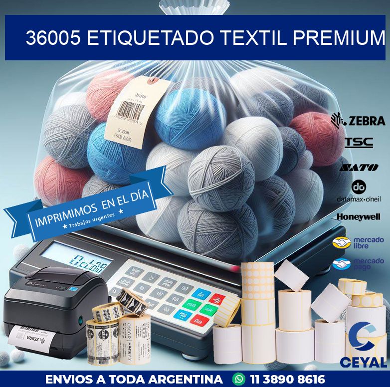 36005 ETIQUETADO TEXTIL PREMIUM
