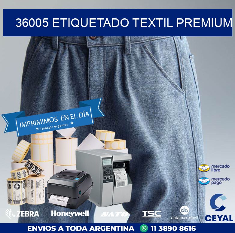 36005 ETIQUETADO TEXTIL PREMIUM