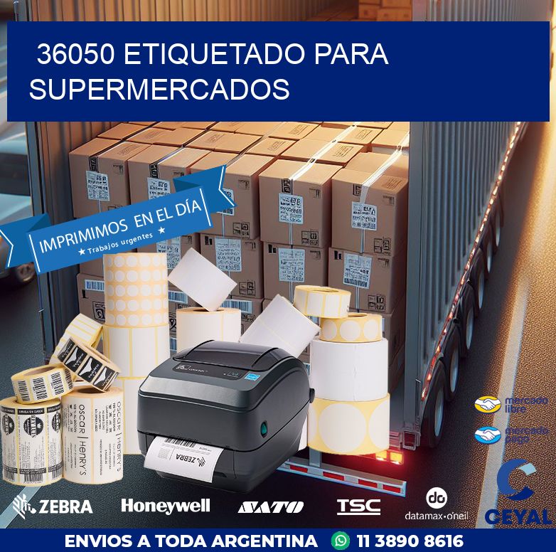 36050 ETIQUETADO PARA SUPERMERCADOS