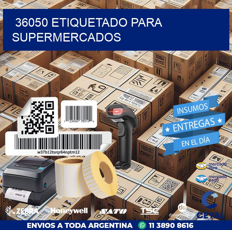36050 ETIQUETADO PARA SUPERMERCADOS