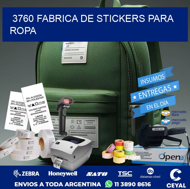 3760 FABRICA DE STICKERS PARA ROPA