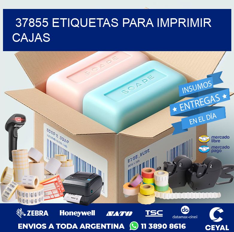 37855 ETIQUETAS PARA IMPRIMIR CAJAS