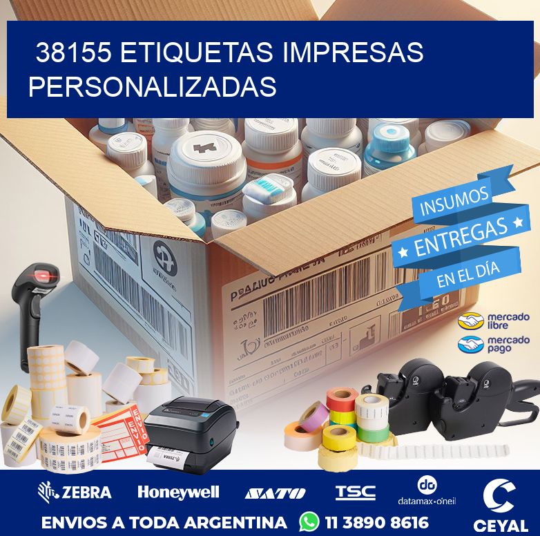 38155 ETIQUETAS IMPRESAS PERSONALIZADAS