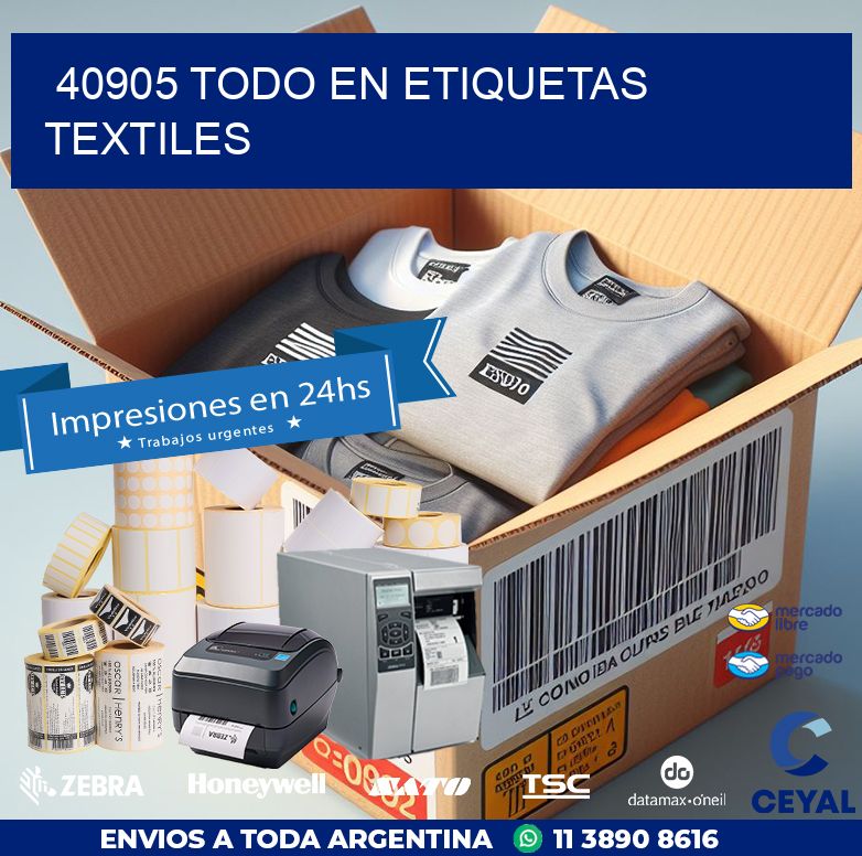 40905 TODO EN ETIQUETAS TEXTILES