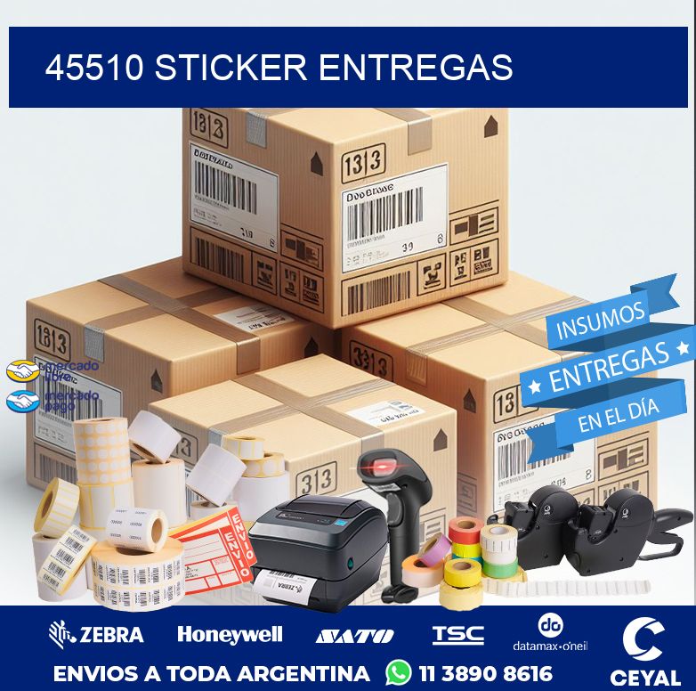 45510 STICKER ENTREGAS