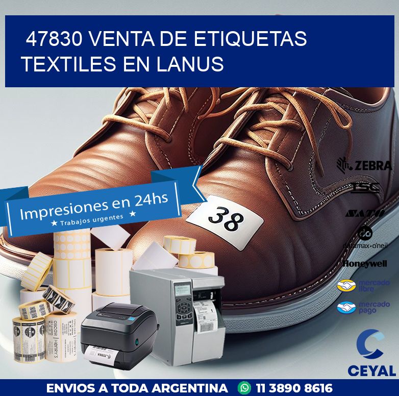 47830 VENTA DE ETIQUETAS TEXTILES EN LANUS