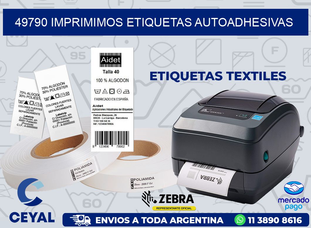 49790 IMPRIMIMOS ETIQUETAS AUTOADHESIVAS