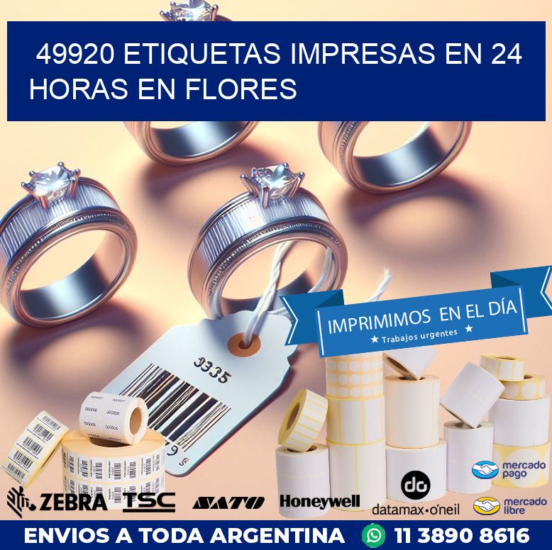 49920 ETIQUETAS IMPRESAS EN 24 HORAS EN FLORES