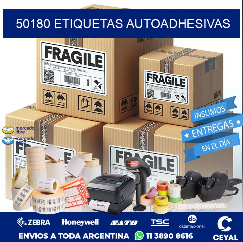 50180 ETIQUETAS AUTOADHESIVAS