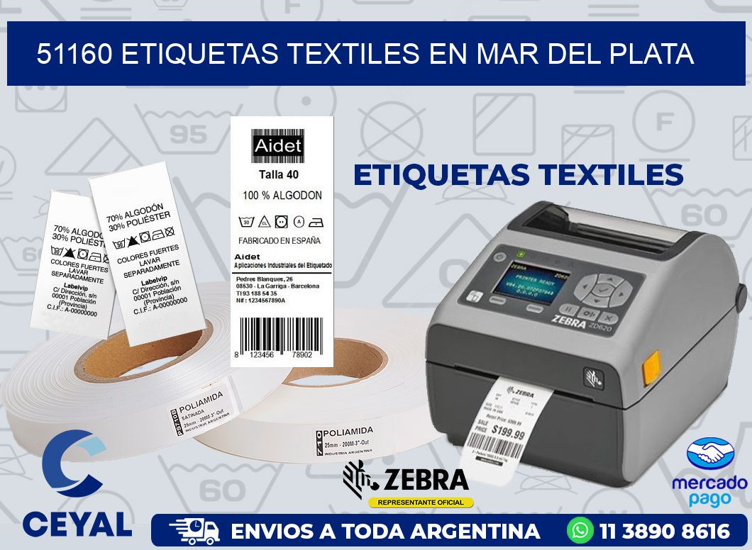 51160 ETIQUETAS TEXTILES EN MAR DEL PLATA