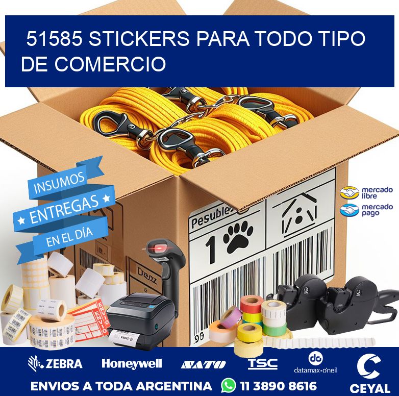 51585 STICKERS PARA TODO TIPO DE COMERCIO