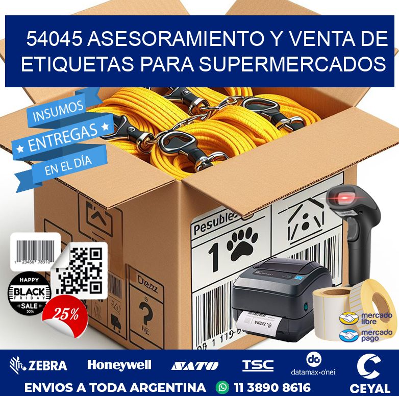 54045 ASESORAMIENTO Y VENTA DE ETIQUETAS PARA SUPERMERCADOS