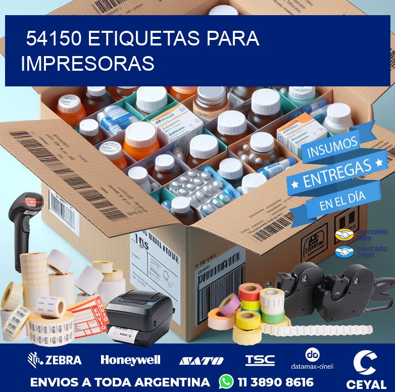 54150 ETIQUETAS PARA IMPRESORAS