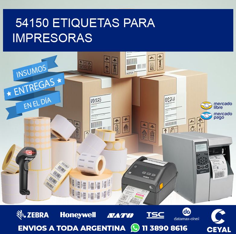 54150 ETIQUETAS PARA IMPRESORAS