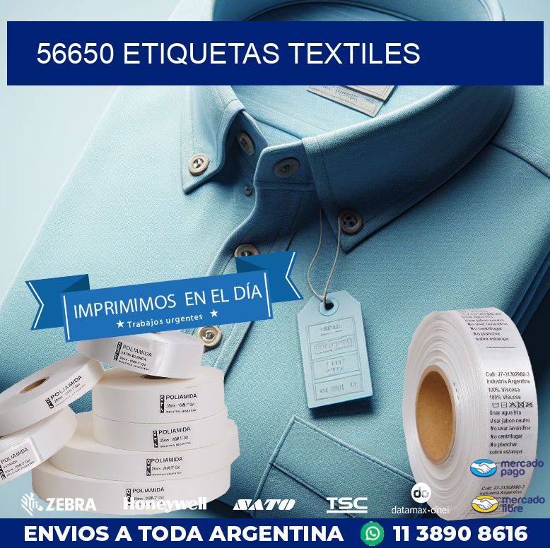 56650 ETIQUETAS TEXTILES
