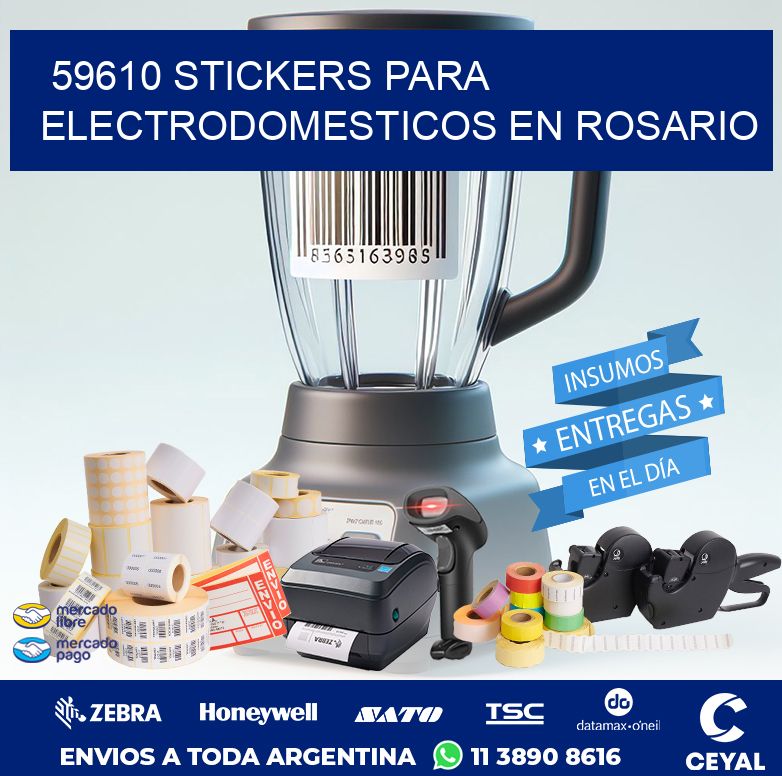 59610 STICKERS PARA ELECTRODOMESTICOS EN ROSARIO