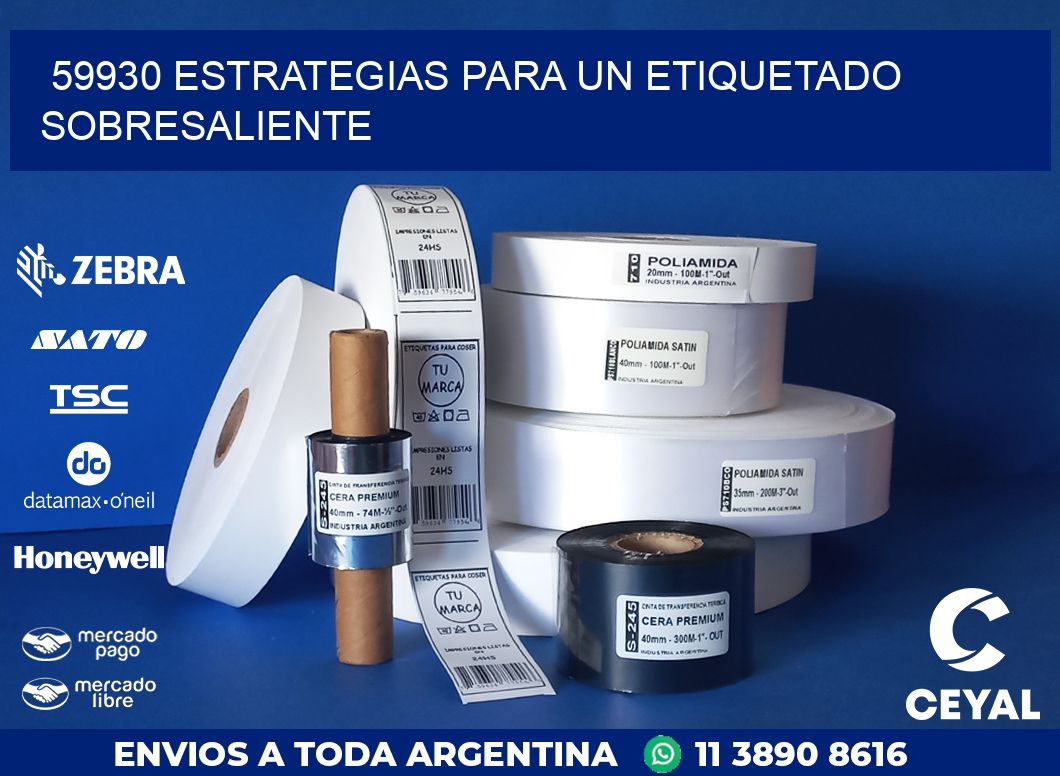 59930 ESTRATEGIAS PARA UN ETIQUETADO SOBRESALIENTE