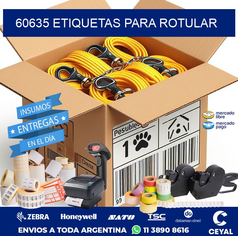 60635 ETIQUETAS PARA ROTULAR