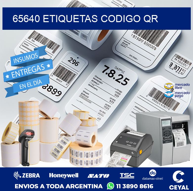 65640 ETIQUETAS CODIGO QR