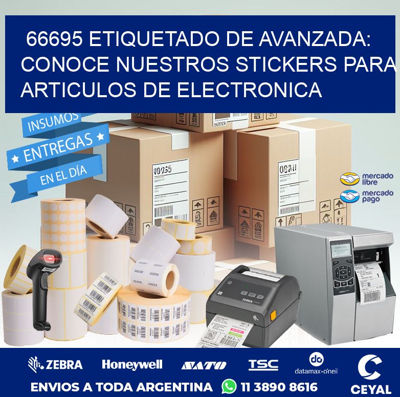 66695 ETIQUETADO DE AVANZADA: CONOCE NUESTROS STICKERS PARA ARTICULOS DE ELECTRONICA