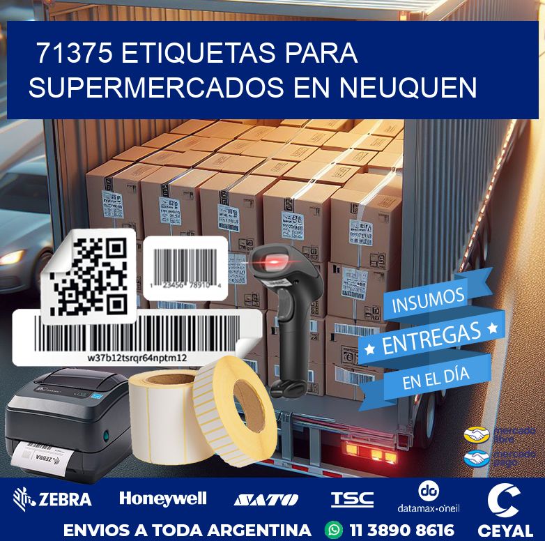 71375 ETIQUETAS PARA SUPERMERCADOS EN NEUQUEN