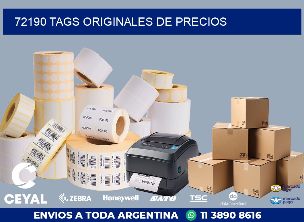72190 TAGS ORIGINALES DE PRECIOS