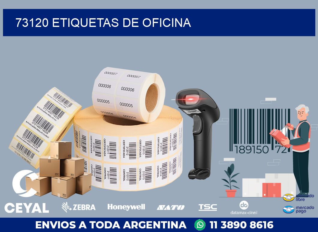 73120 ETIQUETAS DE OFICINA