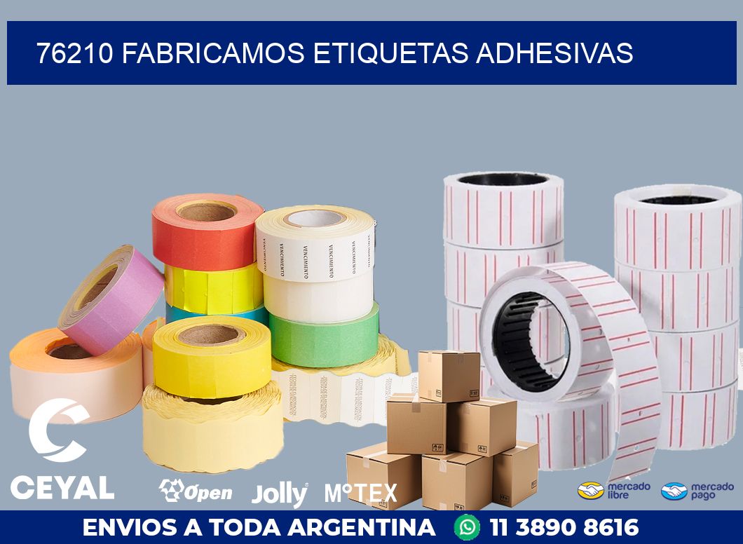 76210 FABRICAMOS ETIQUETAS ADHESIVAS