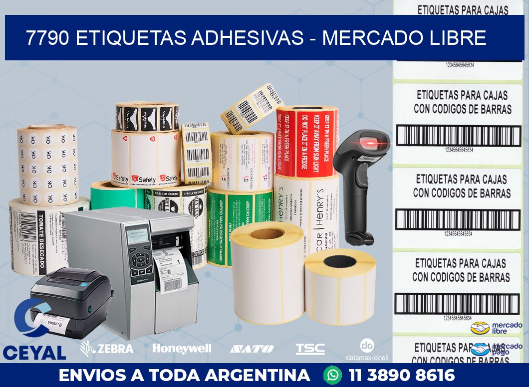 7790 ETIQUETAS ADHESIVAS - MERCADO LIBRE