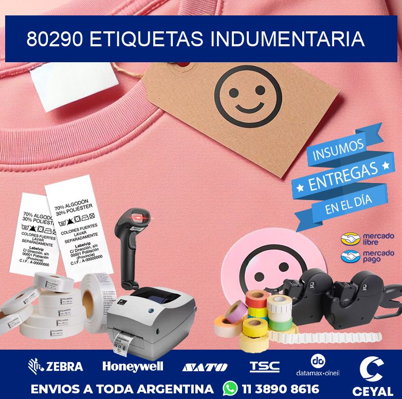 80290 ETIQUETAS INDUMENTARIA