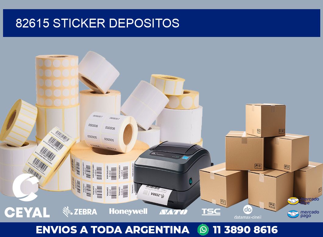 82615 STICKER DEPOSITOS