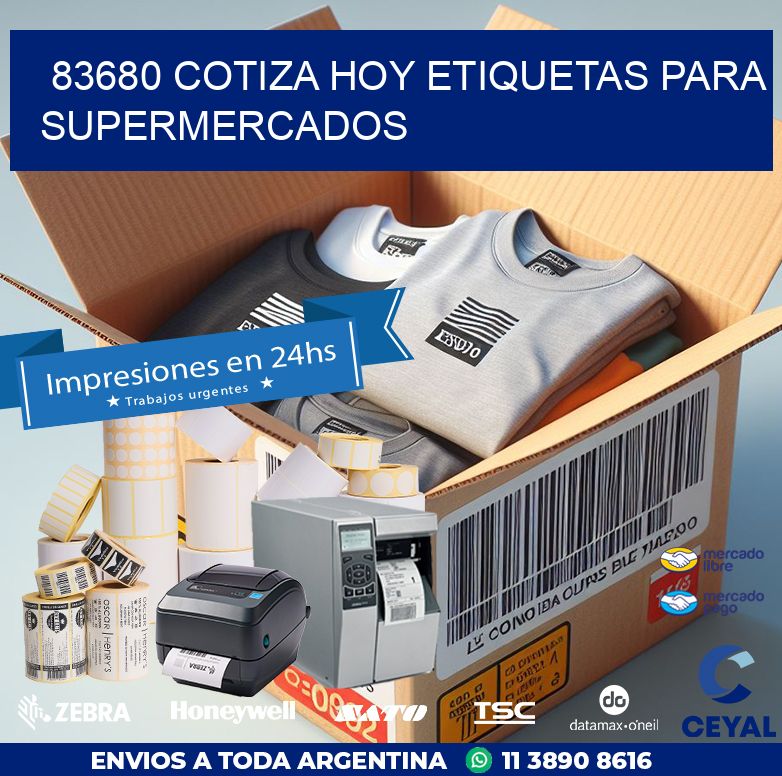 83680 COTIZA HOY ETIQUETAS PARA SUPERMERCADOS