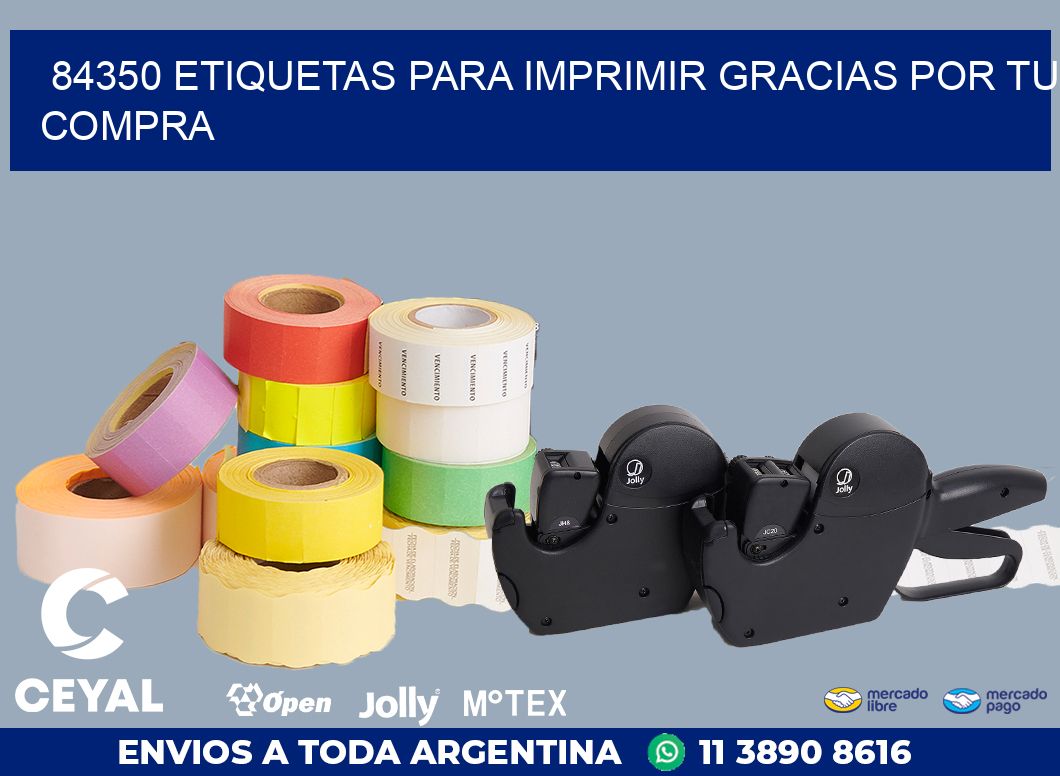 84350 ETIQUETAS PARA IMPRIMIR GRACIAS POR TU COMPRA