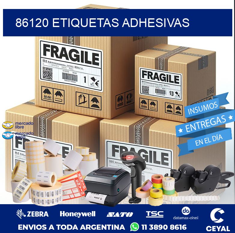 86120 ETIQUETAS ADHESIVAS