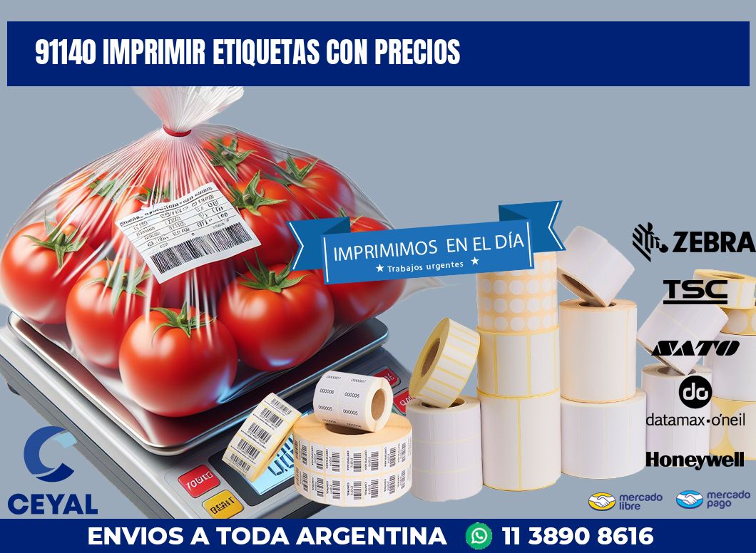 91140 IMPRIMIR ETIQUETAS CON PRECIOS