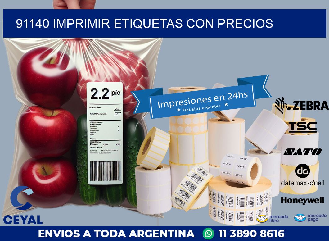 91140 IMPRIMIR ETIQUETAS CON PRECIOS