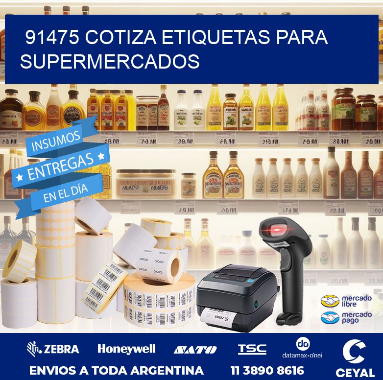 91475 COTIZA ETIQUETAS PARA SUPERMERCADOS