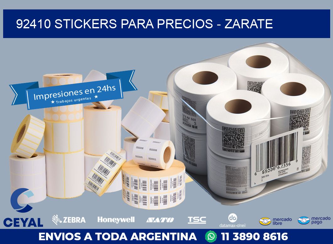 92410 STICKERS PARA PRECIOS – ZARATE