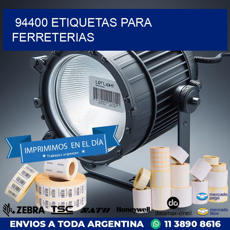 94400 ETIQUETAS PARA FERRETERIAS