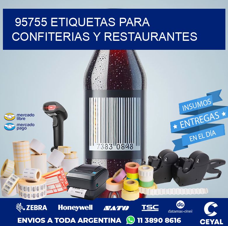 95755 ETIQUETAS PARA CONFITERIAS Y RESTAURANTES