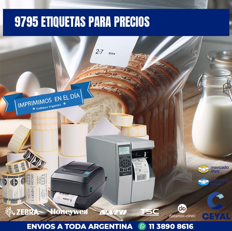 9795 ETIQUETAS PARA PRECIOS