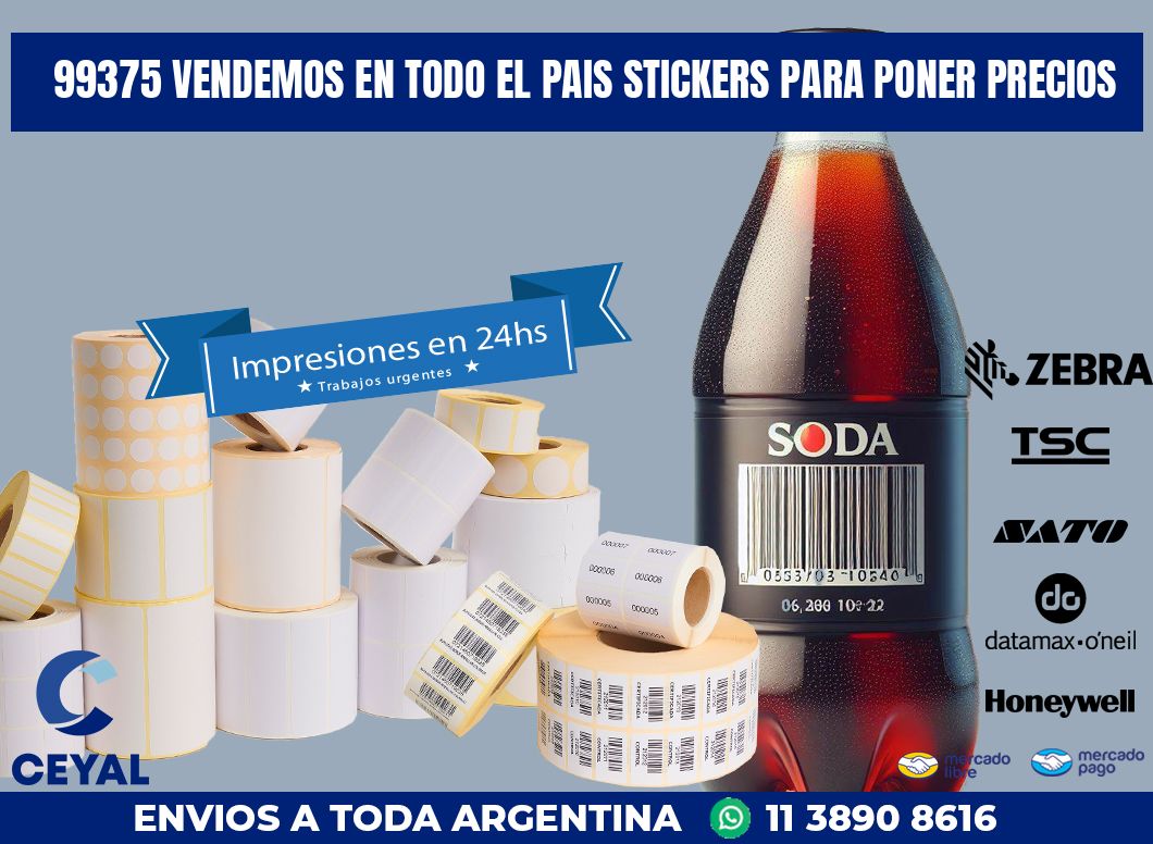 99375 VENDEMOS EN TODO EL PAIS STICKERS PARA PONER PRECIOS