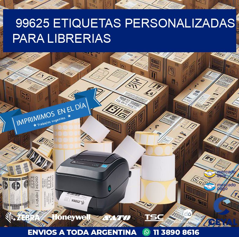 99625 ETIQUETAS PERSONALIZADAS PARA LIBRERIAS