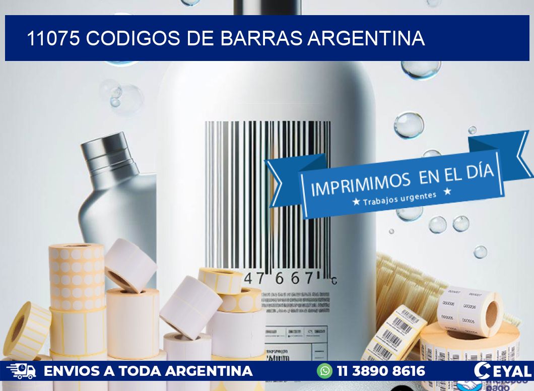 11075 CODIGOS DE BARRAS ARGENTINA