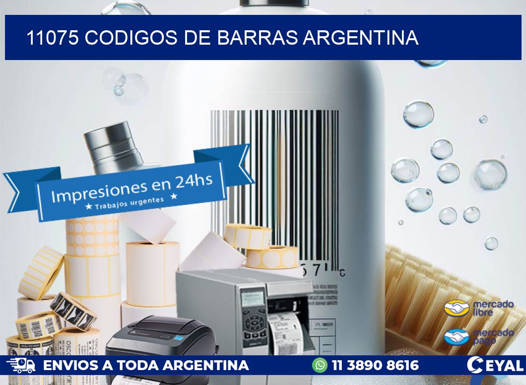 11075 CODIGOS DE BARRAS ARGENTINA