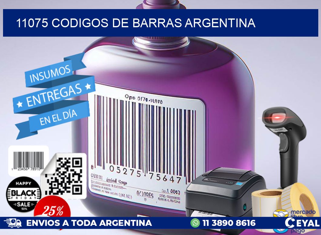 11075 CODIGOS DE BARRAS ARGENTINA
