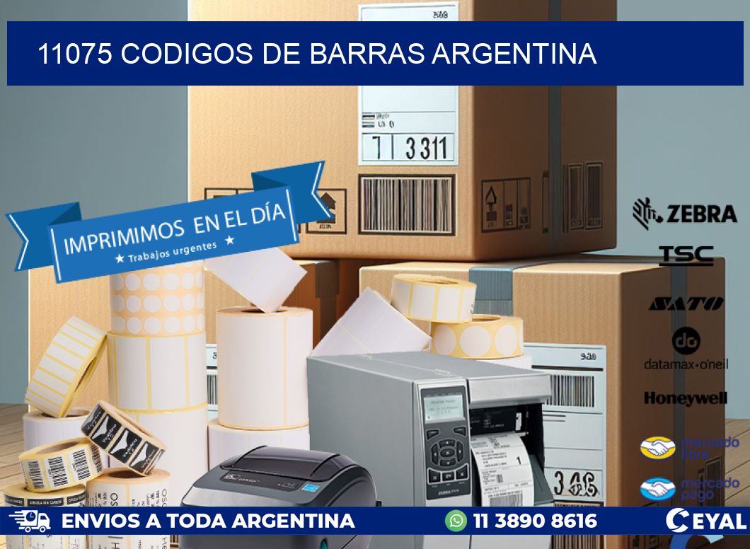 11075 CODIGOS DE BARRAS ARGENTINA