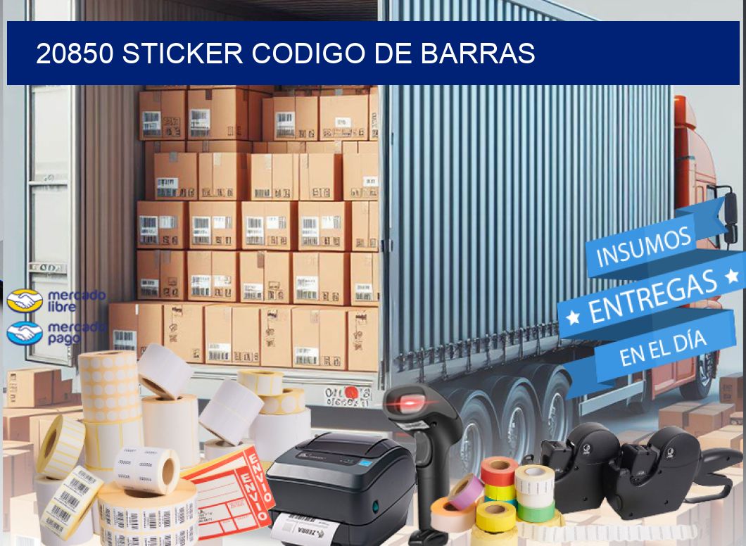 20850 STICKER CODIGO DE BARRAS