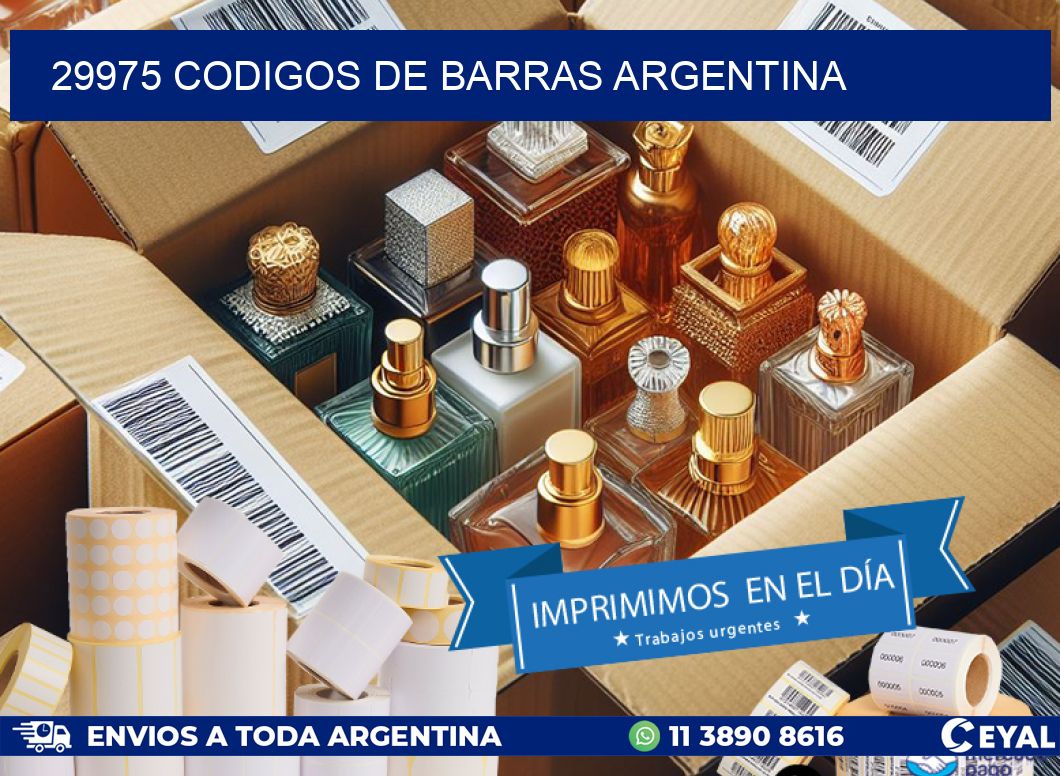 29975 CODIGOS DE BARRAS ARGENTINA